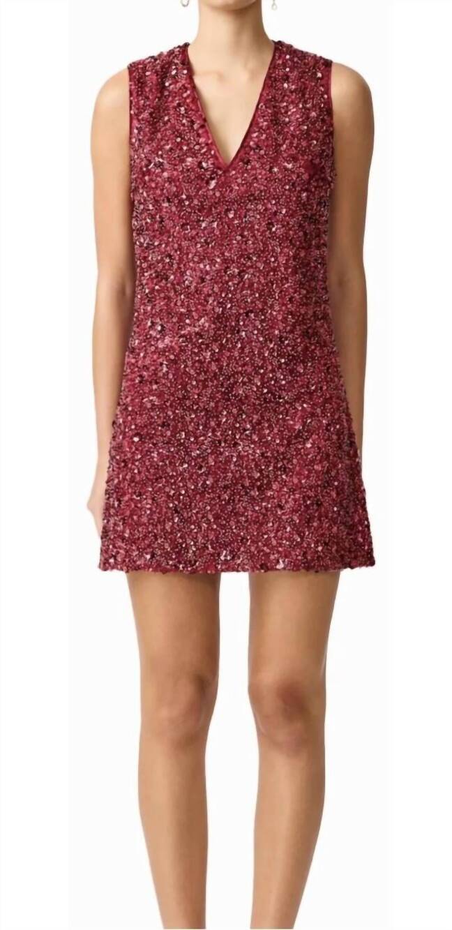 NEW ELLIATT carmen dress in red